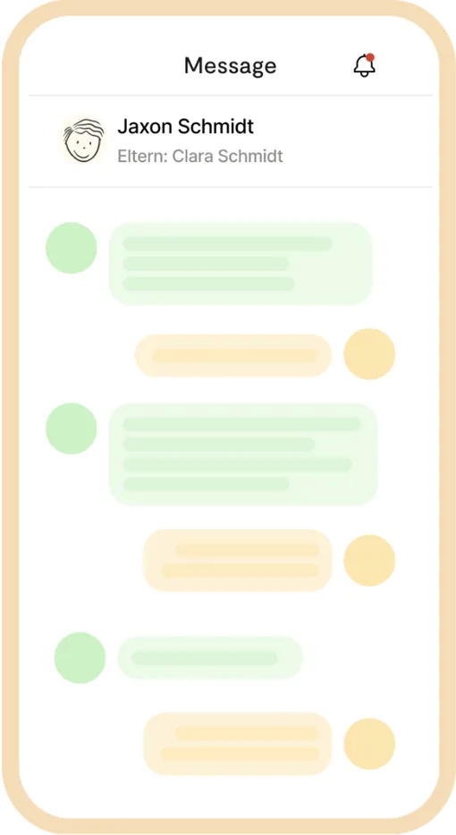 Eltern App mobile mockup 